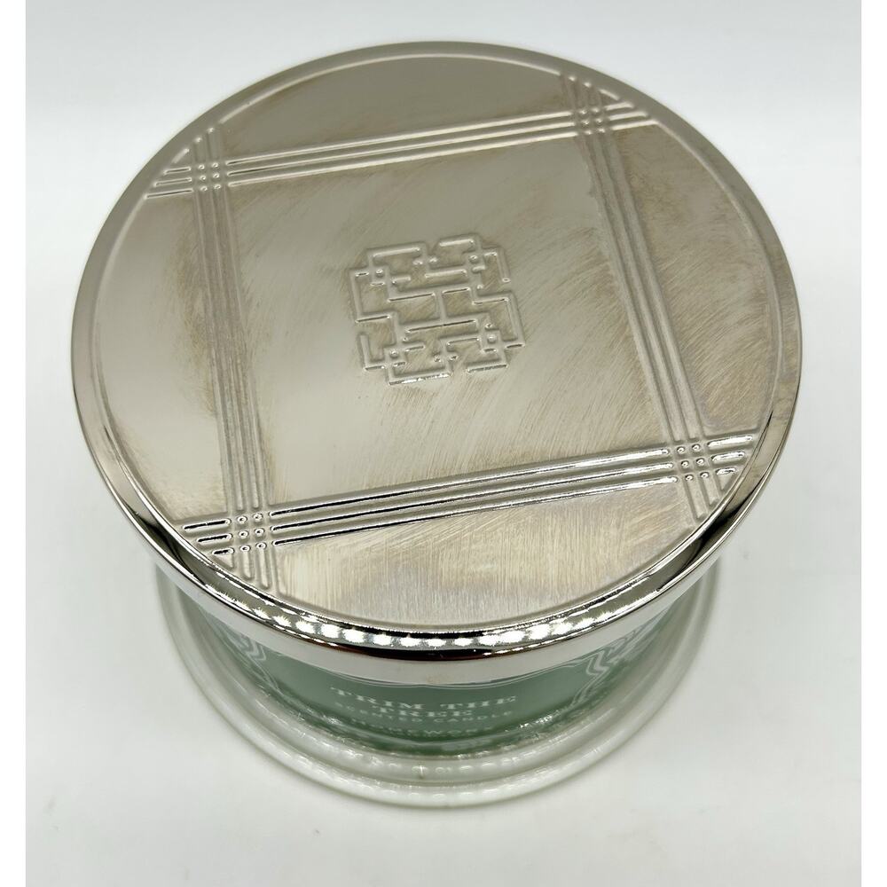 New Trim The Tree HomeWorx By Slatkin Co 3 Wick 14oz Scented Candle - Picture 2 of 8